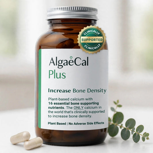 ALGAECAL Plus - Plant Based Calcium Supplement- Vitamin D3 (720 mg) - studio