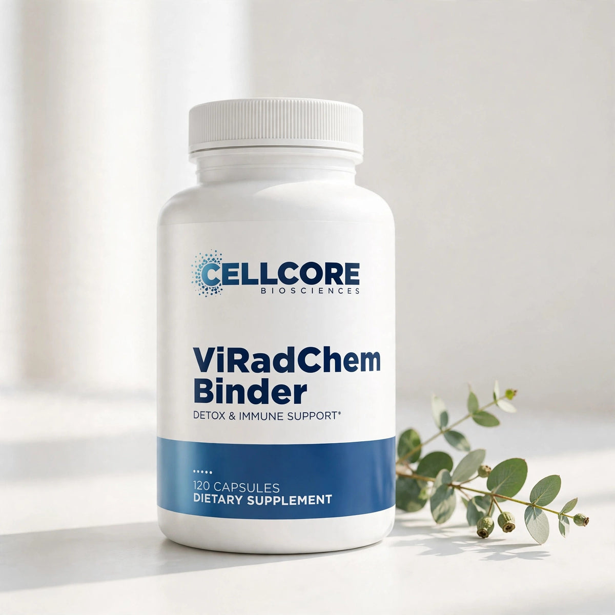 Cellcore ViradChem Binder 120 capsules - studio