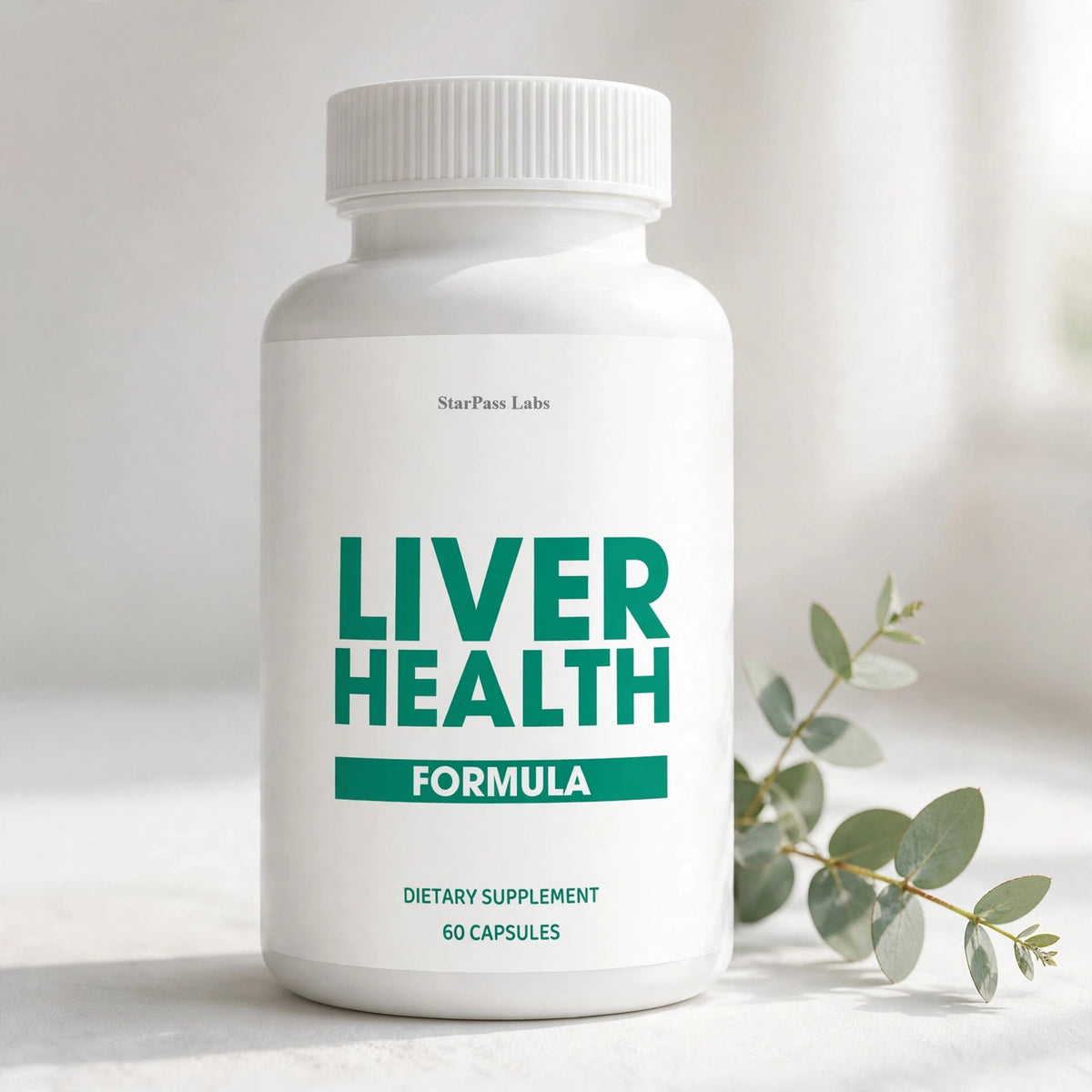 PureHealth Research Liver Health 60 Capsules - studio