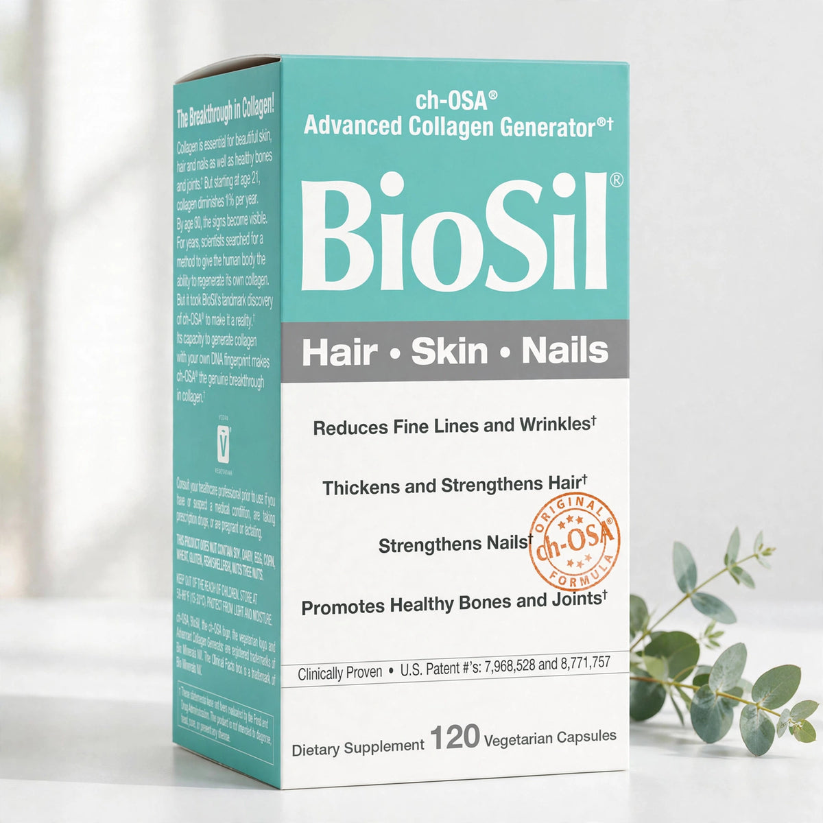 Biosil Collagen Generator with ch-OSA help generate collagen 120 Capsu - studio