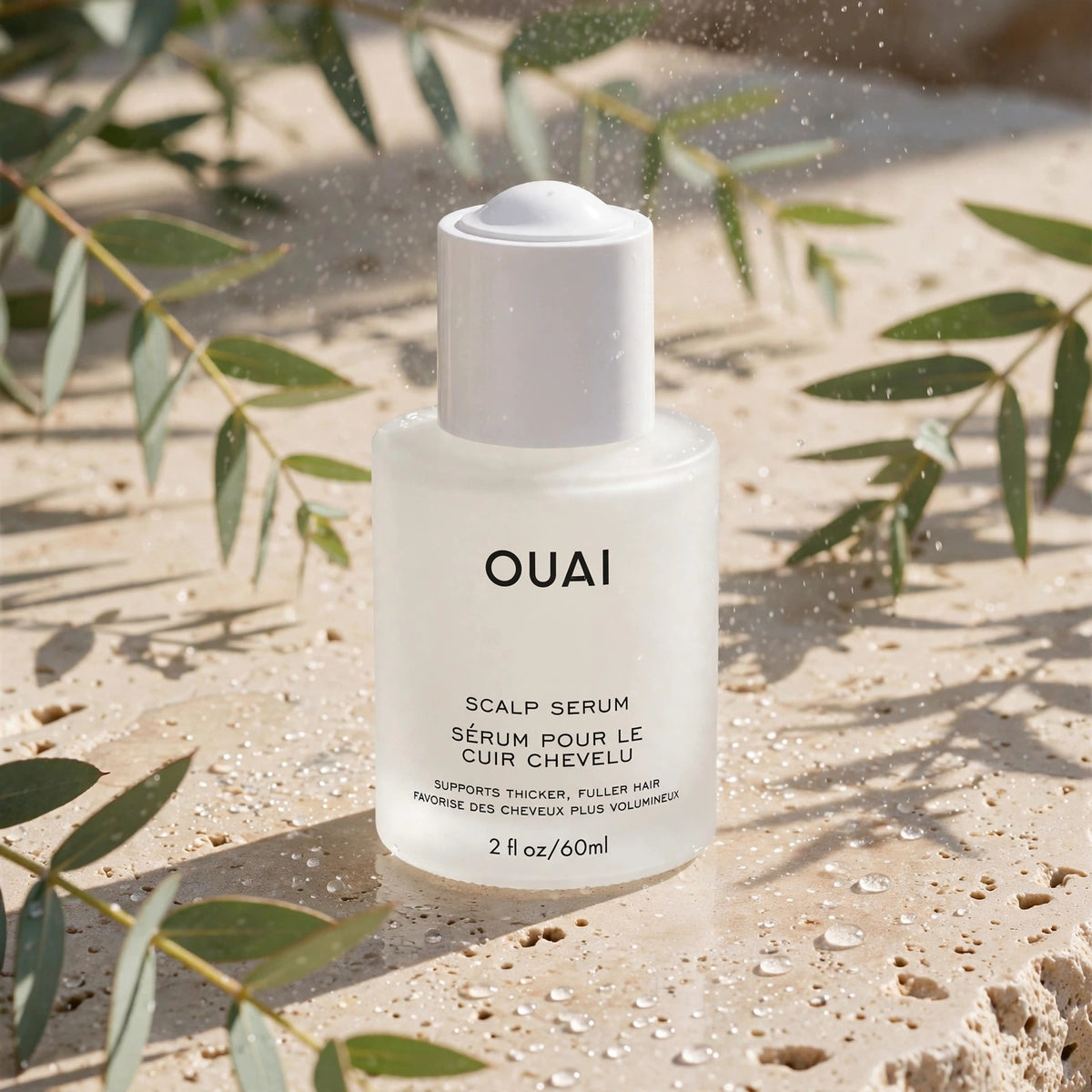Ouai Scalp Serum for Thicker Fuller Hair 2 oz - travertine