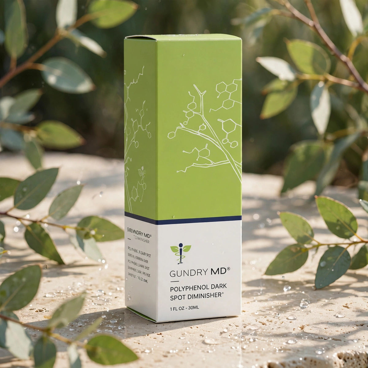Gundry MD Polyphenol Dark Spot Diminisher Serum 1 oz - travertine