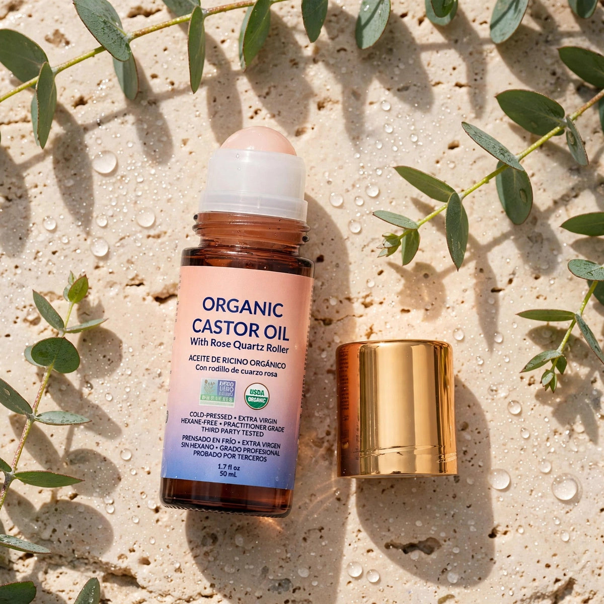 Queen of the Thrones Organic Golden Castor Oil Roll-On
