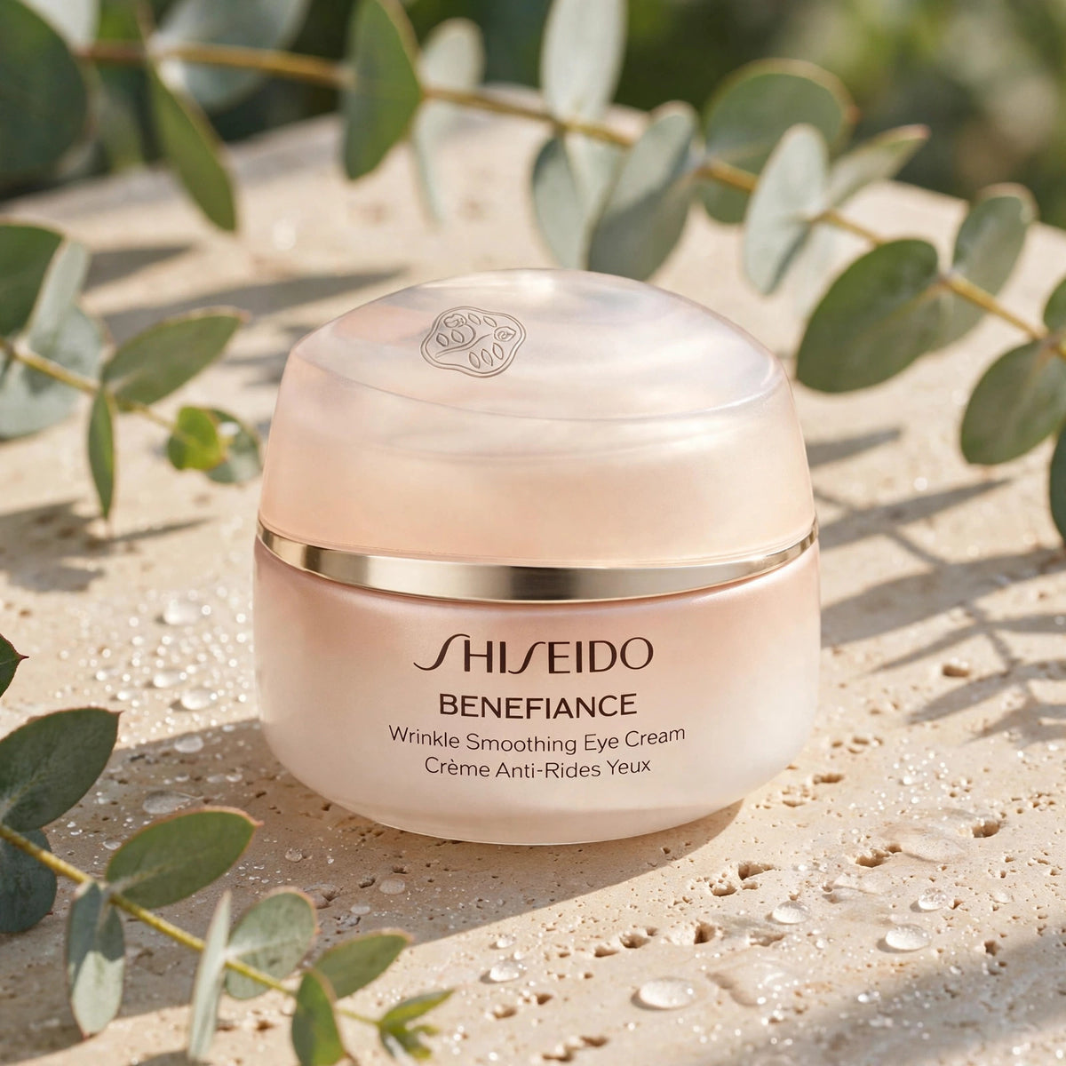 Shiseido Benefiance Wrinkle Smoothing Eye Cream 0.51 oz - travertine