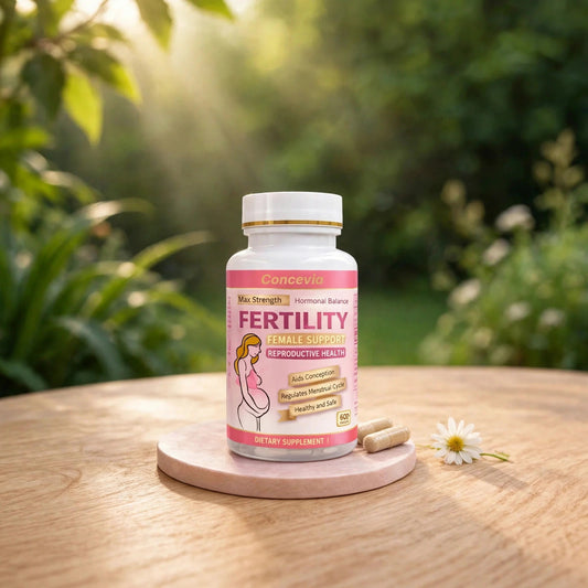 Concevia Fertility Female Support, 60 Capsules - wood
