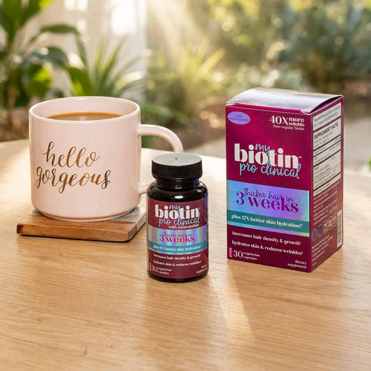 My Biotin ProClinical MyBiotin Increases Hair Density Reduce Wrinkles, - wood