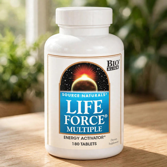 Life Force Multiple Iron Free Multivitamin,180 Capsules - wood