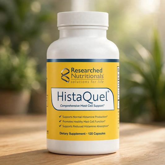 Researched Nutritionals HistaQuel Mast Cell Support 120 Capsules - wood