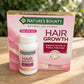 Nature's Bounty Hair Growth Supplement 90 Capsules for Strong Healthy  - wood