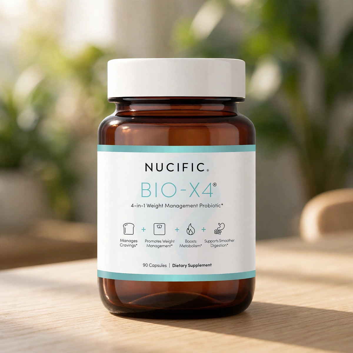 Nucific Bio-X4 90 counts - wood