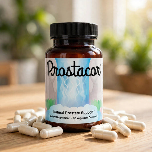 Nutreance Prostacor - Natural Prostate Support Supplement 30 capsules - wood