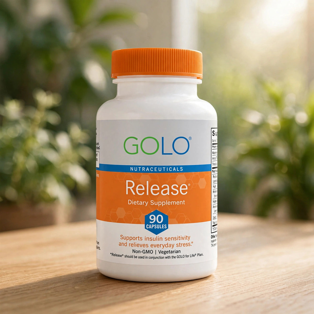 GOLO Release Dietary Supplement 90 Capsules New Factory Sealed - wood