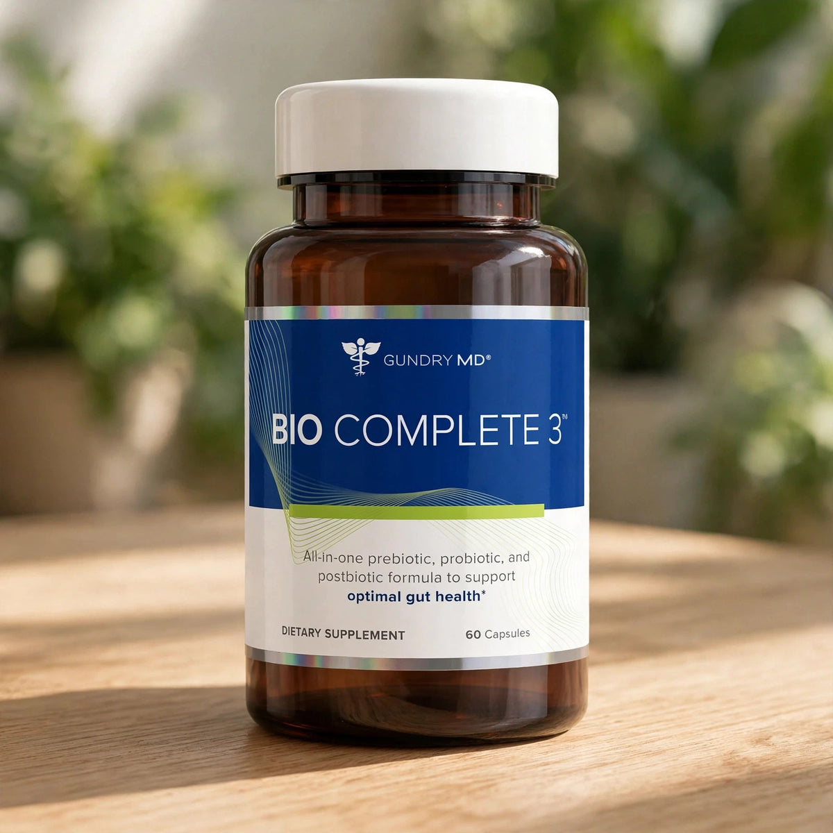 Gundry MD Bio Complete 3 60 Capsules - wood