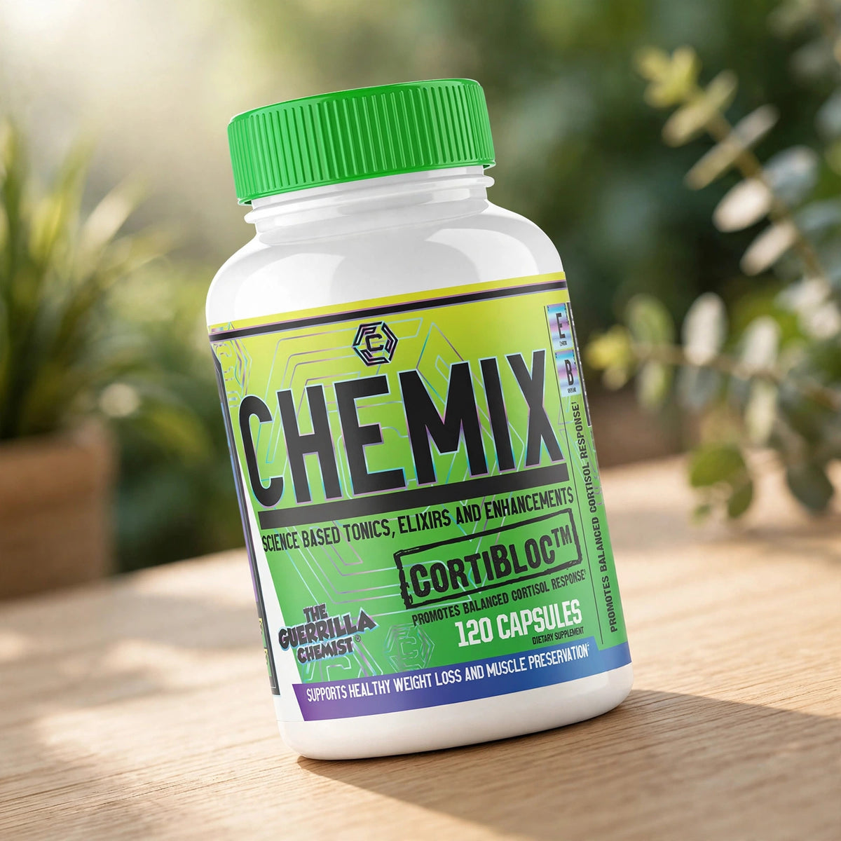 Chemix Cortibloc 120 Capsules - wood