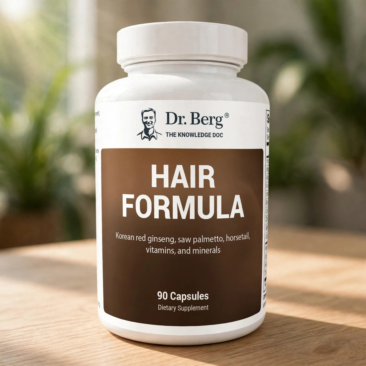 Dr. Berg All-In-One Vitamins for Hair, Skin, & Nails - Advanced Formul - wood
