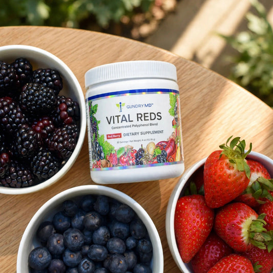 Vital Reds By Gundry MD - Polyphenols. Support Metabolism , Digestion. - wood