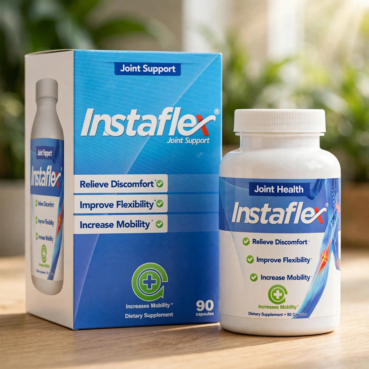Instaflex Joint Support, 90 Capsules - wood