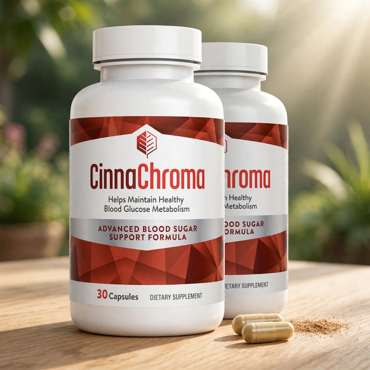 CinnaChroma 30 Capsules - wood