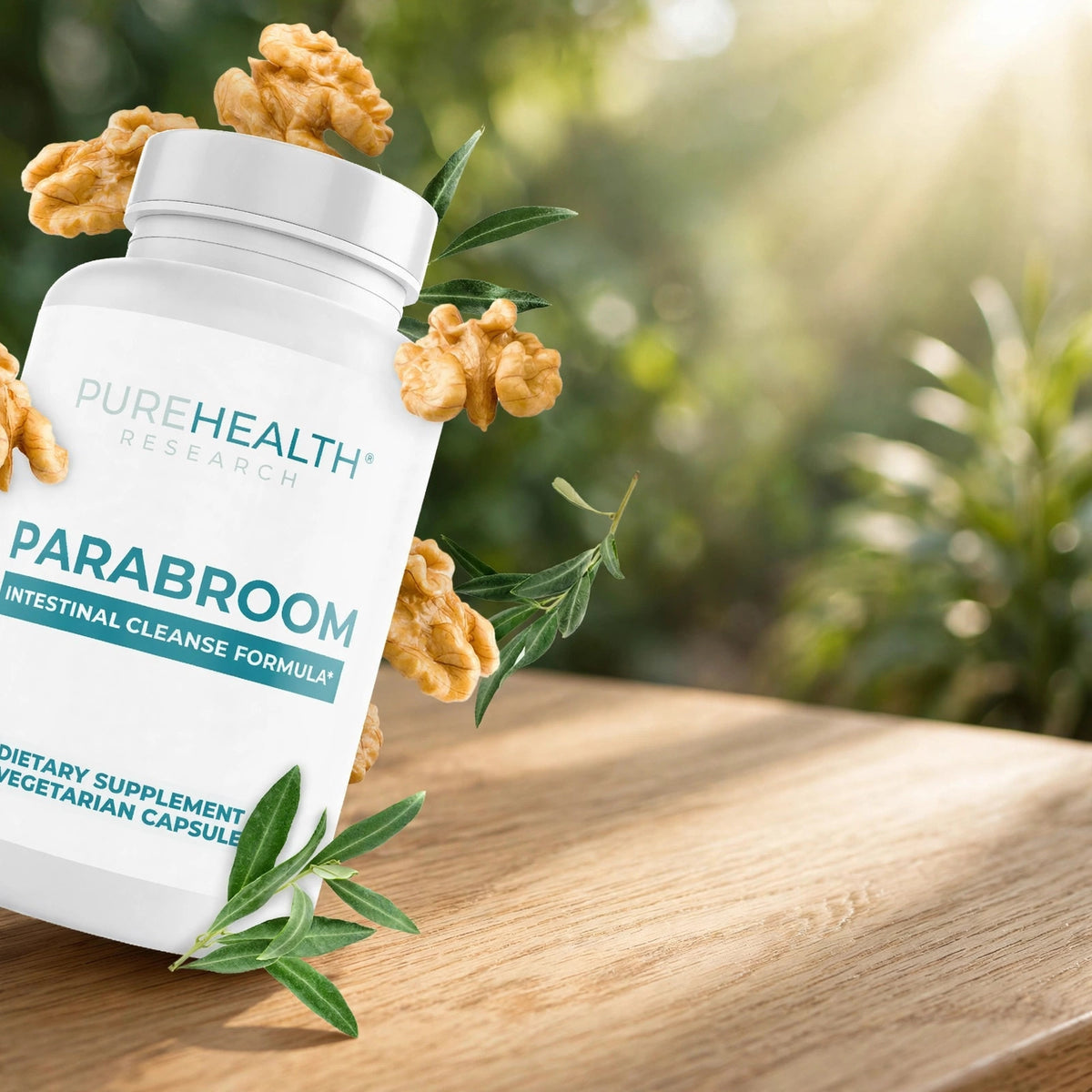 ParaBroom Intestine Support 60 Capsules - wood