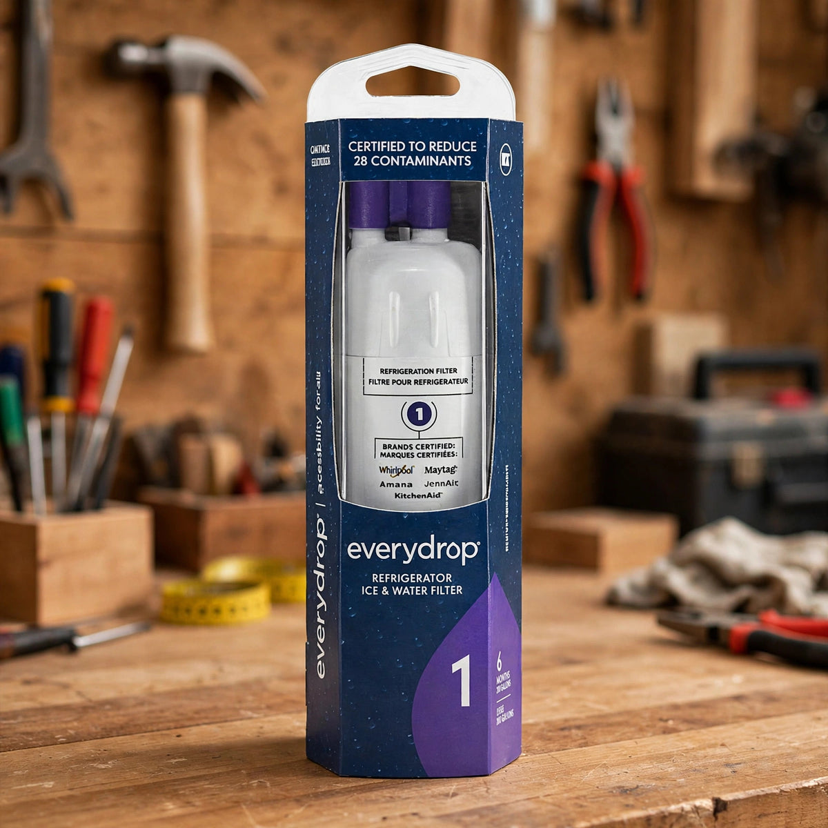 everydrop® by Whirlpool Ice and Water Refrigerator 1 Count (Pack of 1) - workshop
