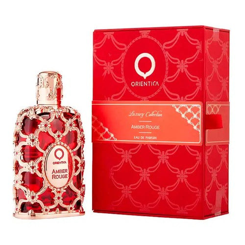 Orientica Amber Rouge Eau De Parfum for Unisex – 2.7 Ounce / 80 ml – New Sealed - view 1