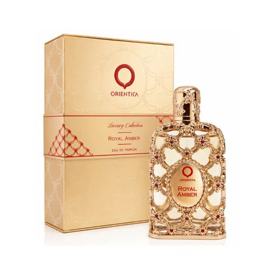 Orientica Royal Amber Eau De Parfum for Unisex – 2.7 Ounce / 80 ml – New Sealed - view 1
