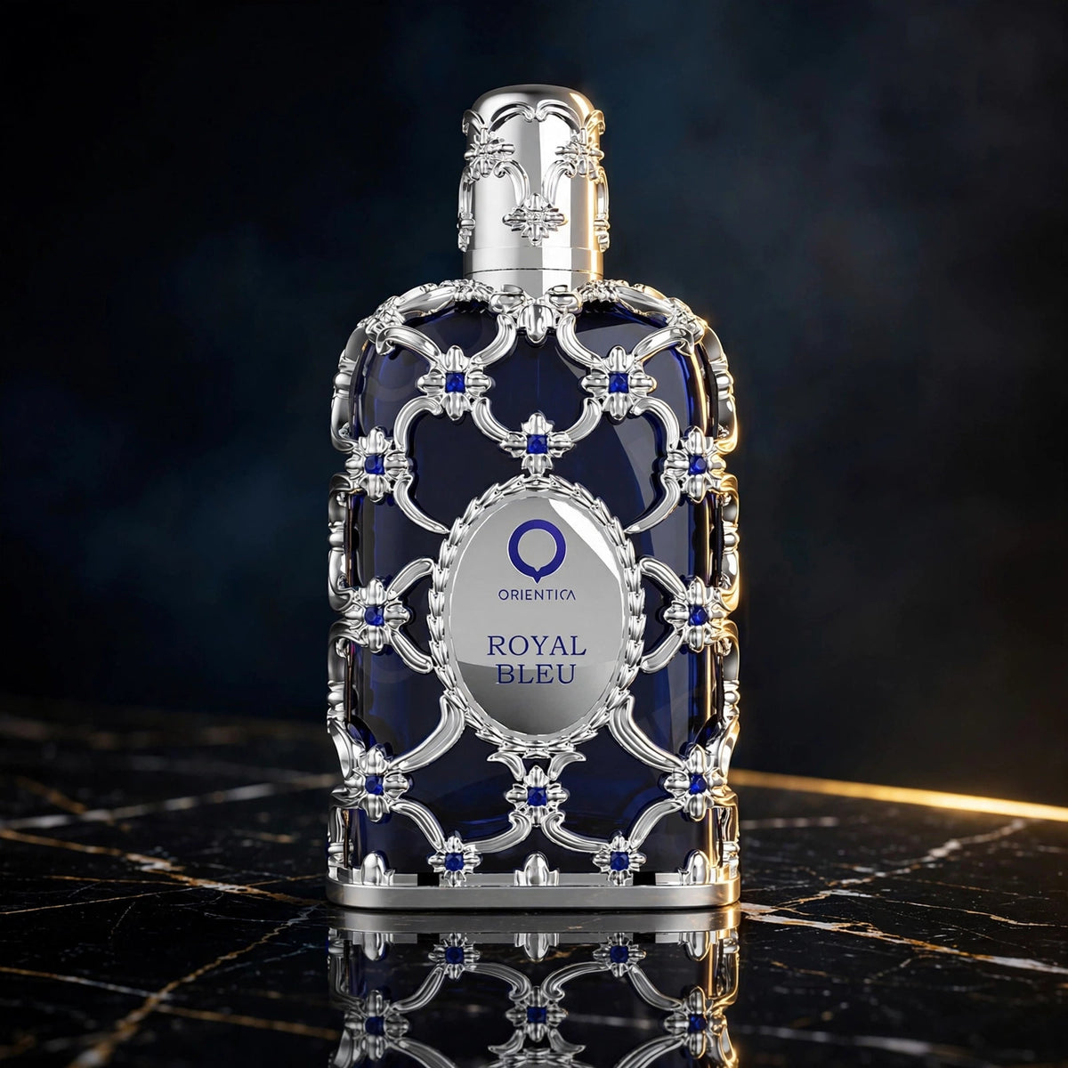 Orientica Royal Bleu Eau De Parfum for Unisex – 2.7 Ounce / 80 ml – New Sealed - view 2