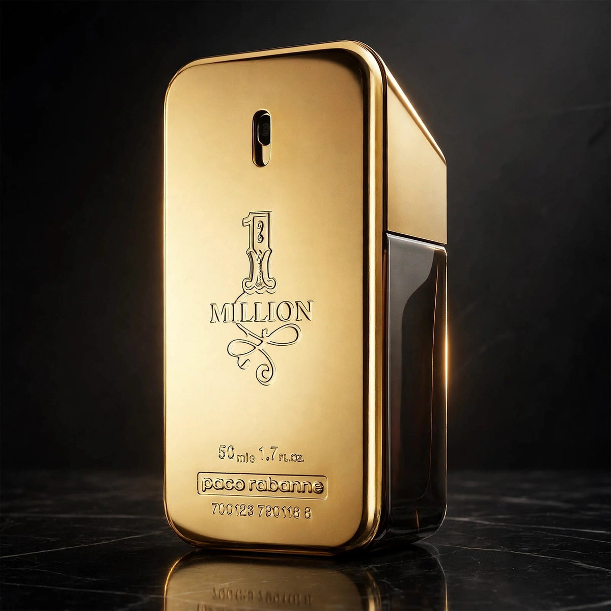 Paco Rabanne 1 Million for Men Eau de Toilette Spray – 3.4 Fluid Ounces – New Sealed - view 2