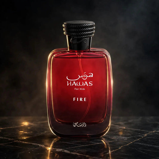 RASASI Hawas Fire Eau De Parfum Spray Bold Long Lasting Arabian Perfume For Men With A Fierv Essence - view 2