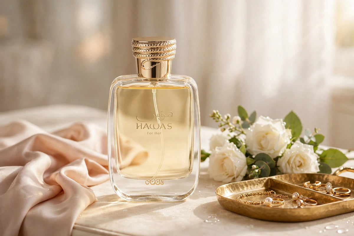 RASASI Hawas For Her - Eau de Parfum Premium Arabian Perfume - restored 1