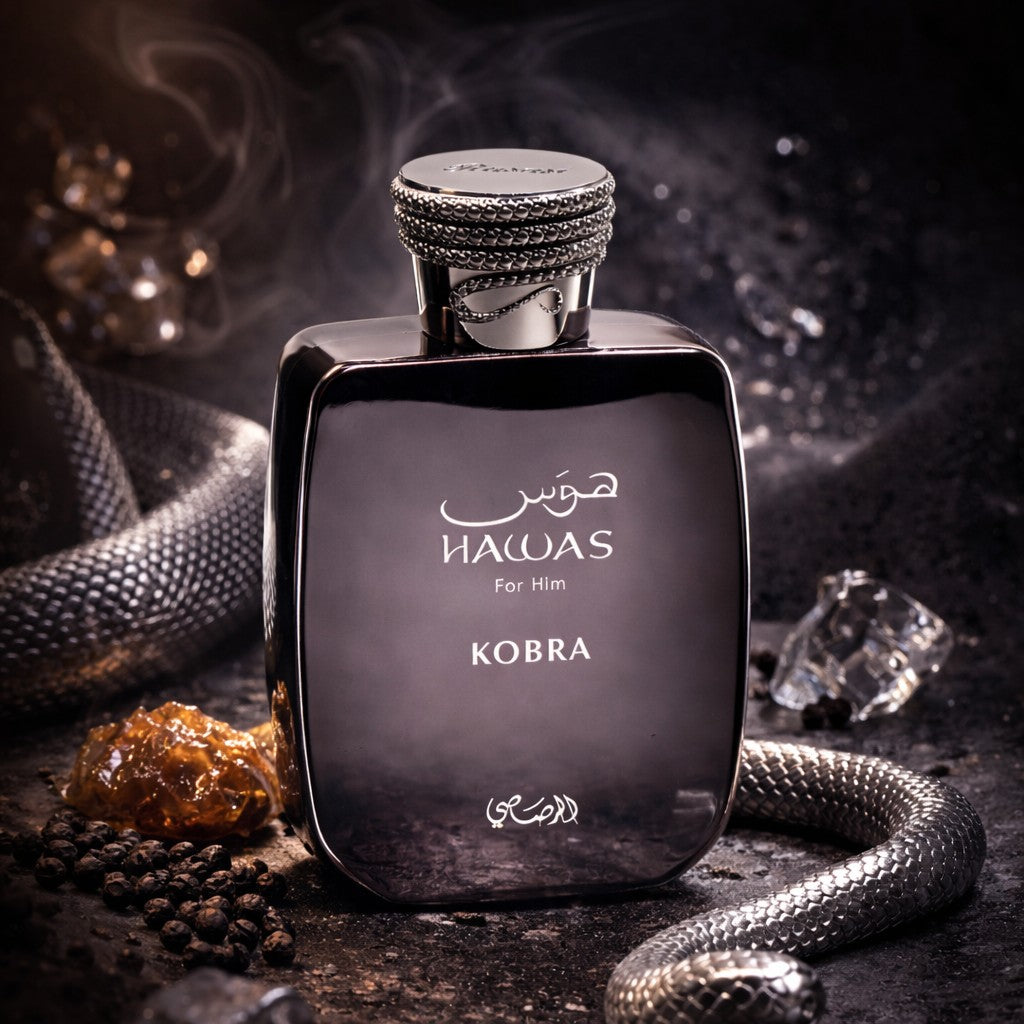 RASASI Hawas Kobra by Rasasi – 3.4 Ounce / 100 ml – New Sealed - view 1