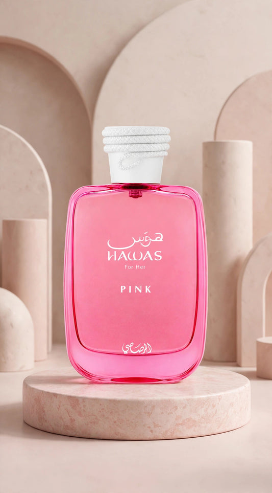 RASASI Hawas Pink For Her Eau de Parfum Spray Floral Fruity Perfume for Women with Neroli Vanilla Co - view 2