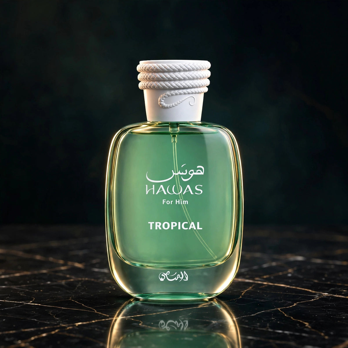 Rasasi Hawas Tropical Eau De Parfum Spray for Men – 3.4 Ounce / 100 ml – New Sealed - view 2
