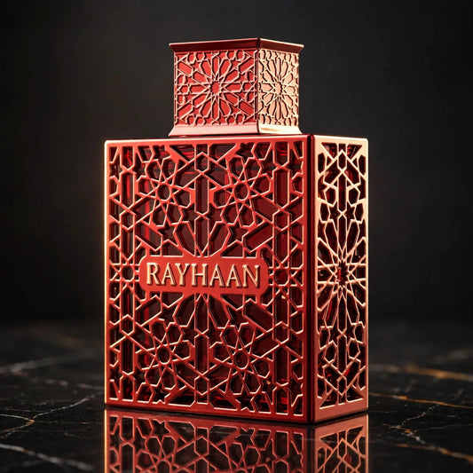 Rayhaan Crimson Eau De Parfum Spray for Unisex – 3.40 Ounce / 100 ml – New Sealed - view 2