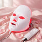LED Facial Mask Skin Rejuvenation 7 Color Light Therapy Lamp Tools