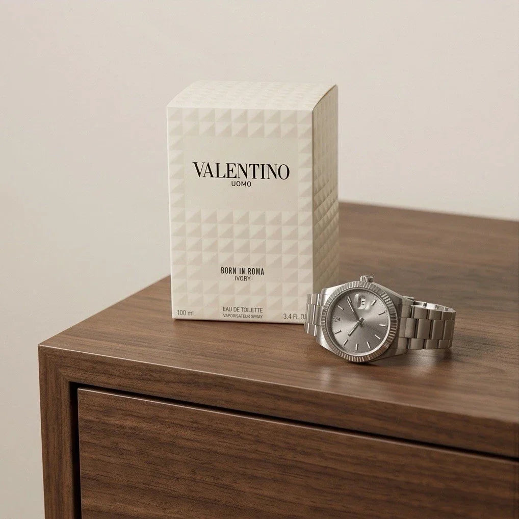 Valentino Born In Roma Uomo Ivory EDT Spray 3.4 oz – Men’s Fragrance