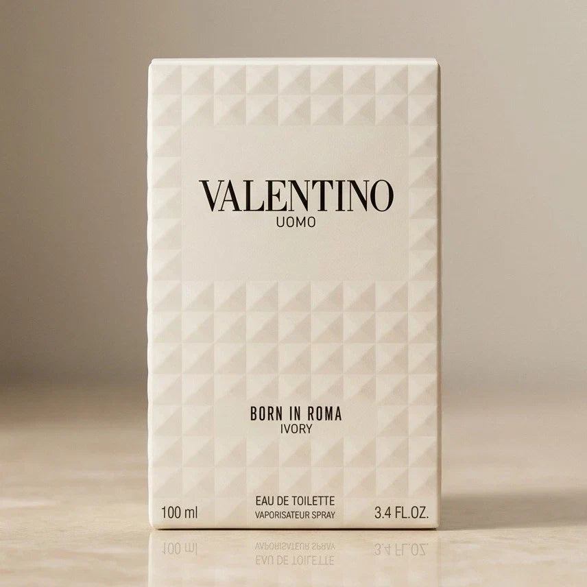 Valentino Born In Roma Uomo Ivory EDT Spray 3.4 oz – Men’s Fragrance