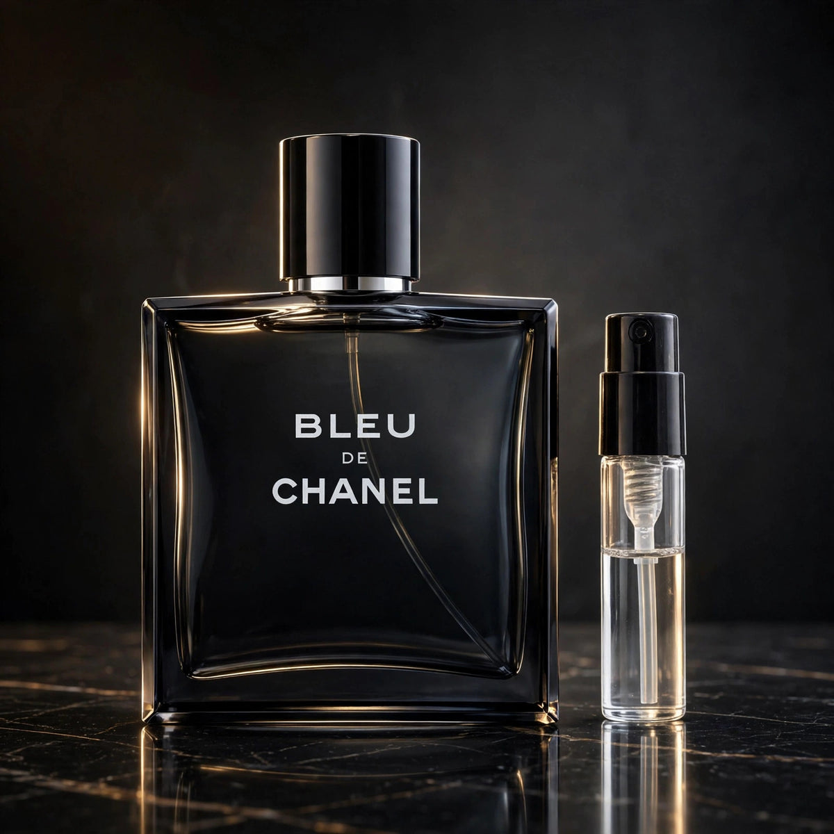 SAMPLE & TRAVEL SIZE Chanel — Bleu de Chanel (Intense) 10m1 – 8*5*3 45g – New Sealed - view 2