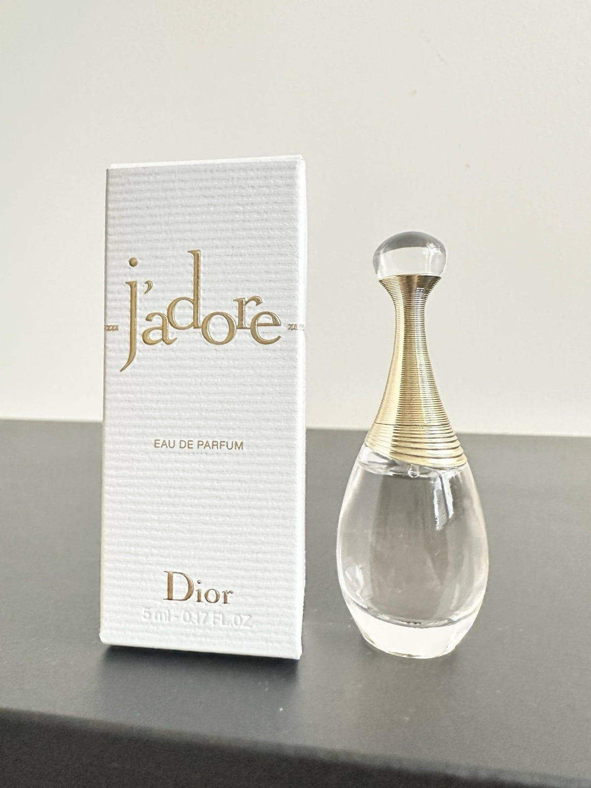 SAMPLE & TRAVEL SIZE Dior — J'adore 5ml – 7*3*3 35g – New Sealed - view 1