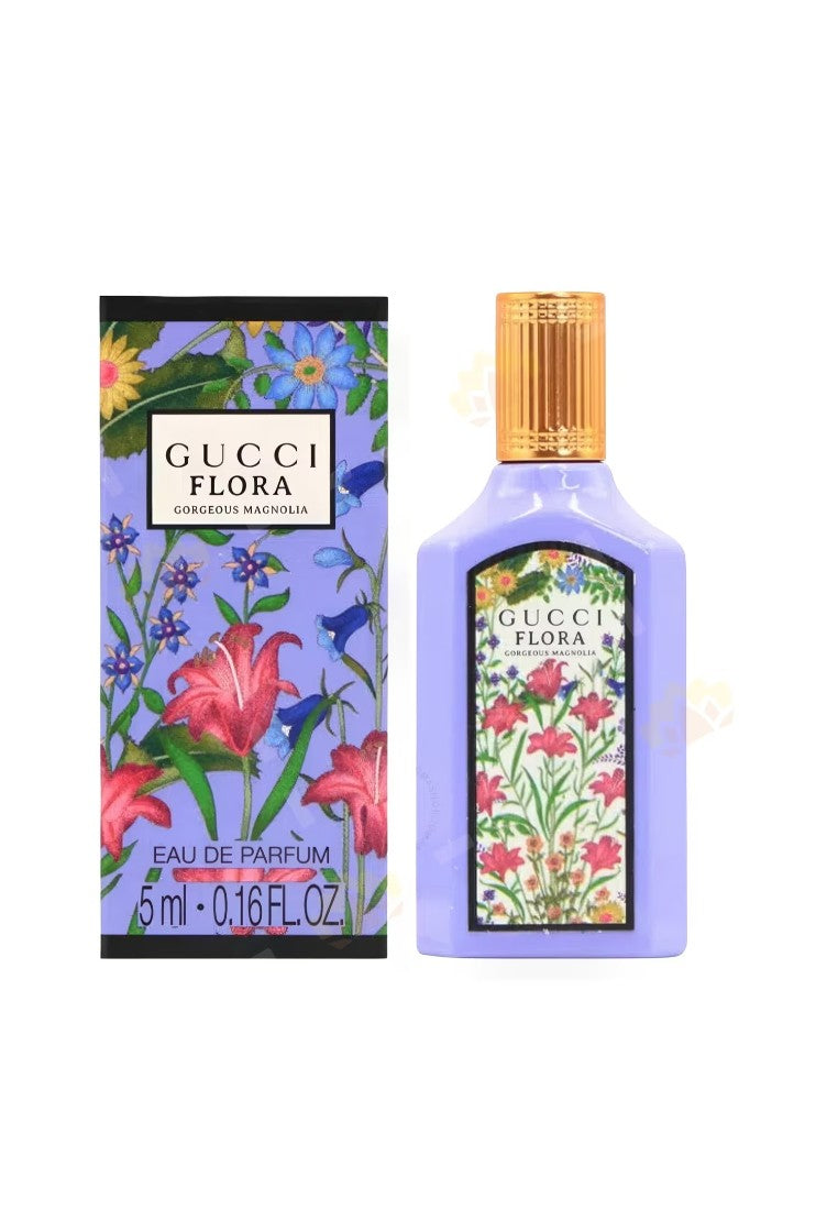 SAMPLE & TRAVEL SIZE Gucci — Flora Gorgeous Magnolia 5ml – 7*3*3 40g – New Sealed - view 1