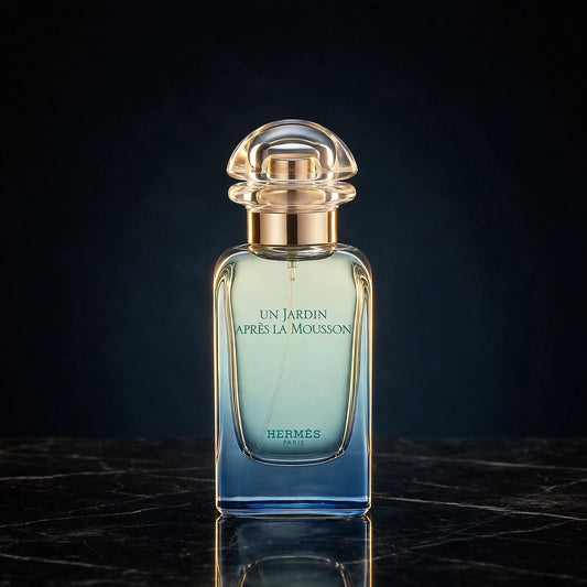 SAMPLE & TRAVEL SIZE Hermès — Un Jardin Aprés La Mousson 7.5ml – 7*3*3 45g – New Sealed - view 2