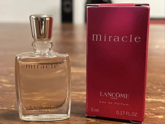 SAMPLE & TRAVEL SIZE Lancôme — Miracle 5ml – 7*6*5 30g – New Sealed - view 1