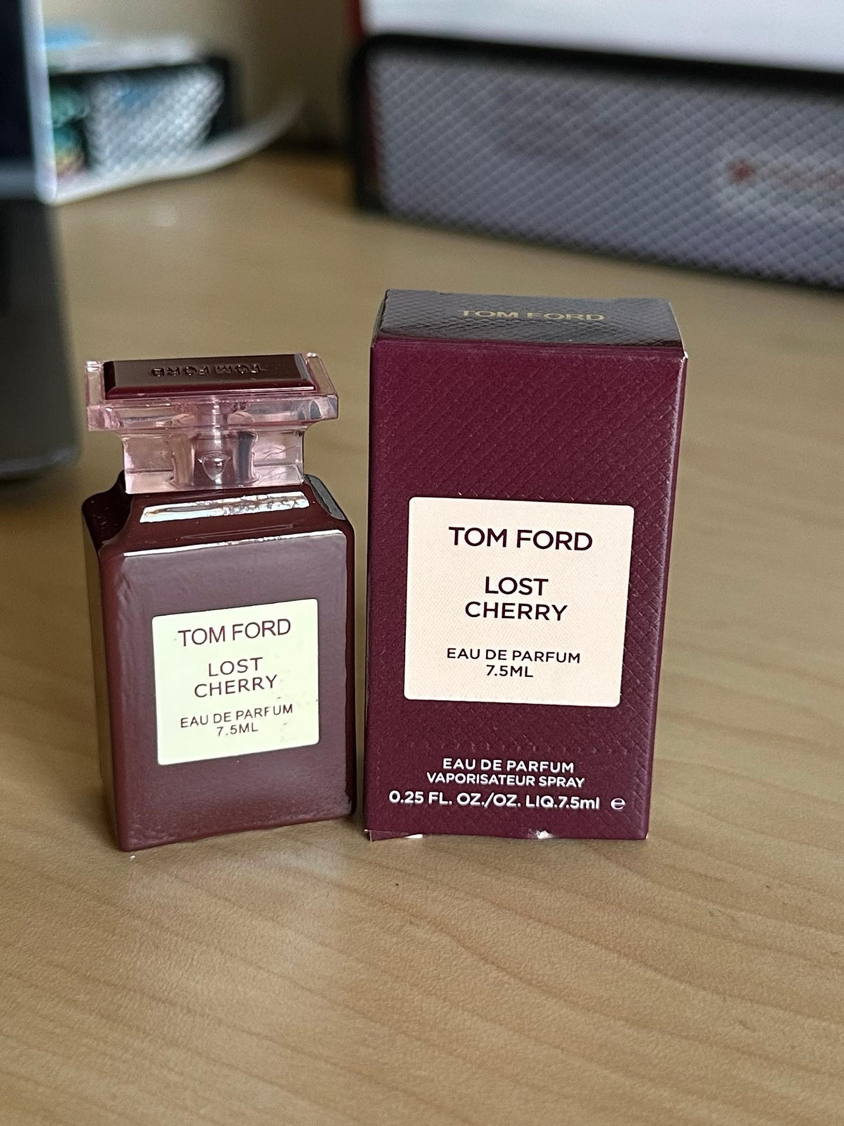 SAMPLE & TRAVEL SIZE Tom Ford — Lost Cherry 7.5ml – 7*5*5 45g – New Sealed - view 1