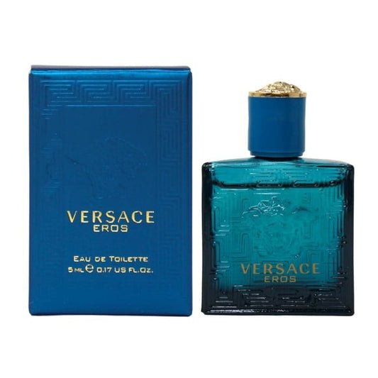 SAMPLE & TRAVEL SIZE Versace — Eros 5ml – 8*6*5 50g – New Sealed - view 1