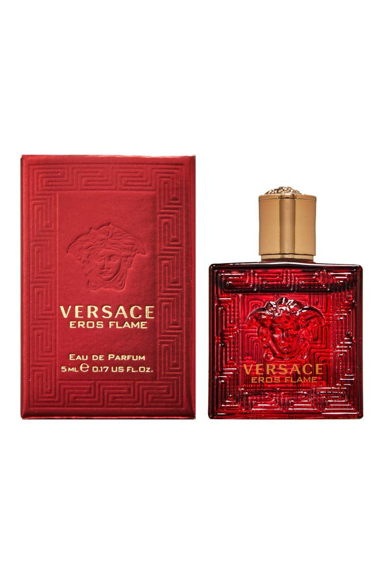 SAMPLE & TRAVEL SIZE Versace — Eros Flame 5ml – 8*6*5 50g – New Sealed - view 1