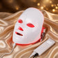 LED Facial Mask Skin Rejuvenation 7 Color Light Therapy Lamp Tools