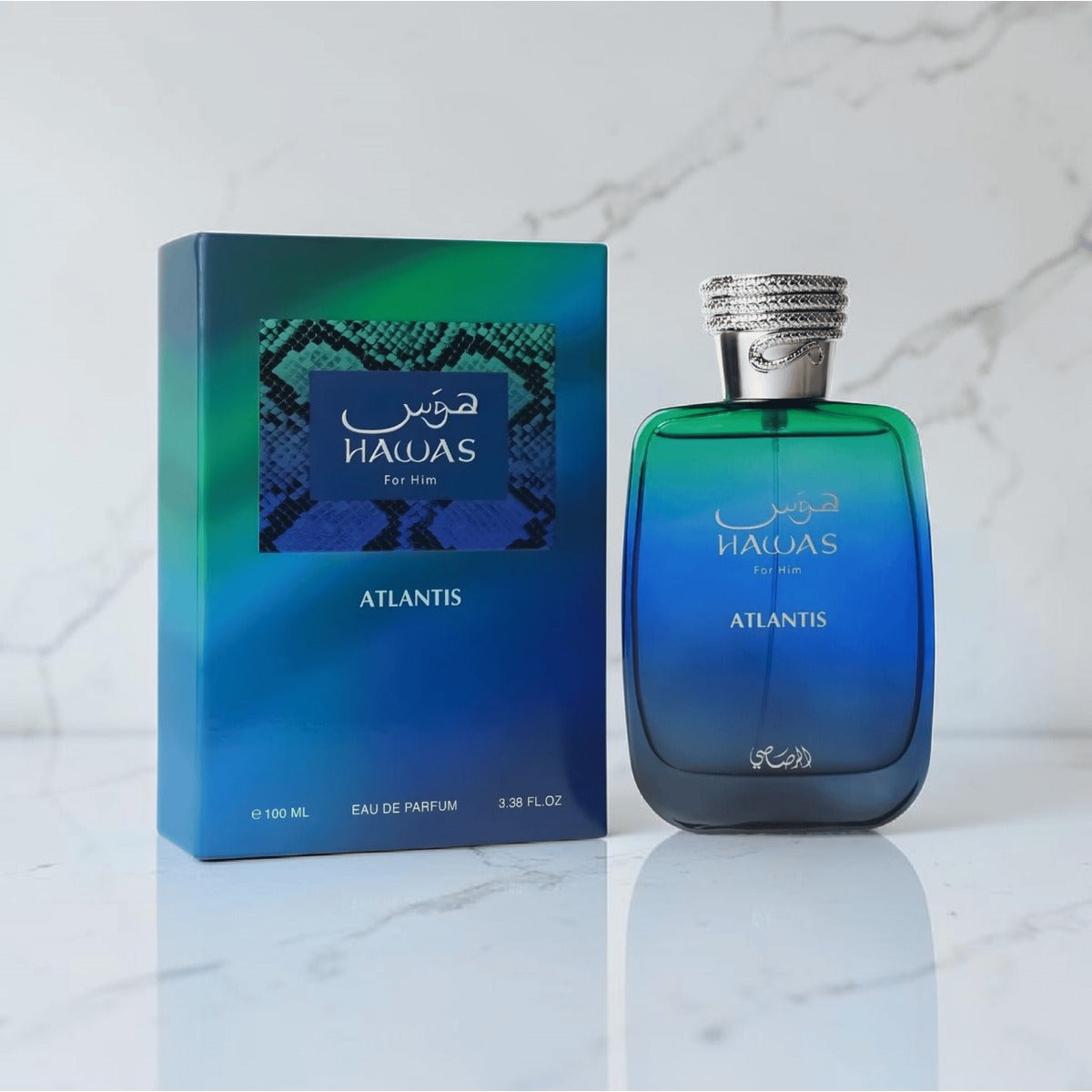 Rasasi Hawas Atlantis EDP Long Lasting 100ml - view 2