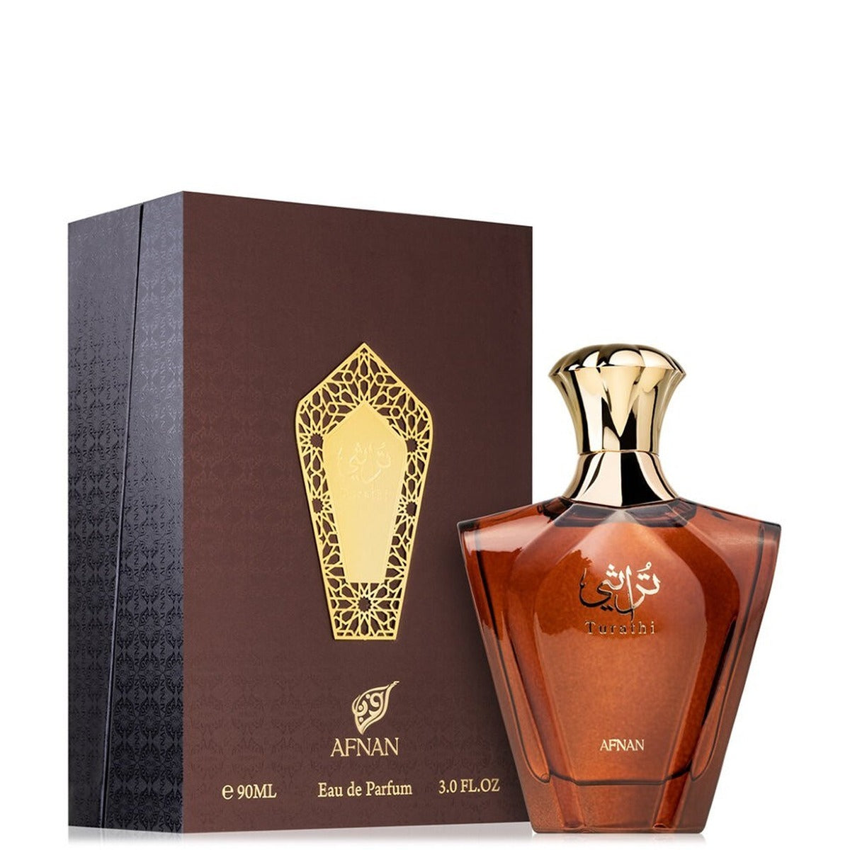 Afnan Turathi Brown Fragrance EDP 3oz - view 2