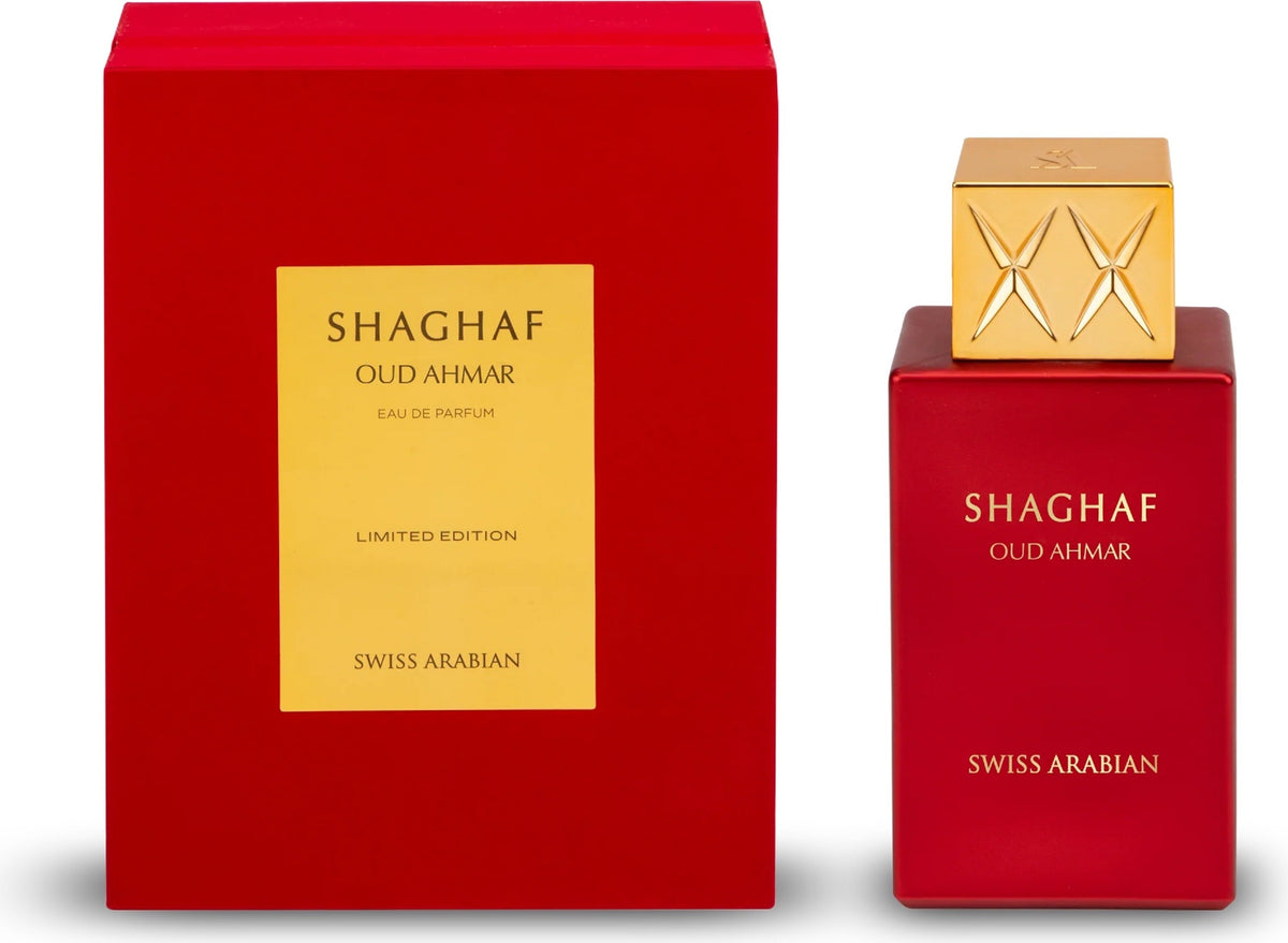 Swiss Arabian Shaghaf Oud Ahmar EDP for Unisex Spray – 2.50 Ounce / 75 ml – New Sealed - view 1