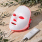 LED Facial Mask Skin Rejuvenation 7 Color Light Therapy Lamp Tools